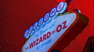 marquee signage of a show